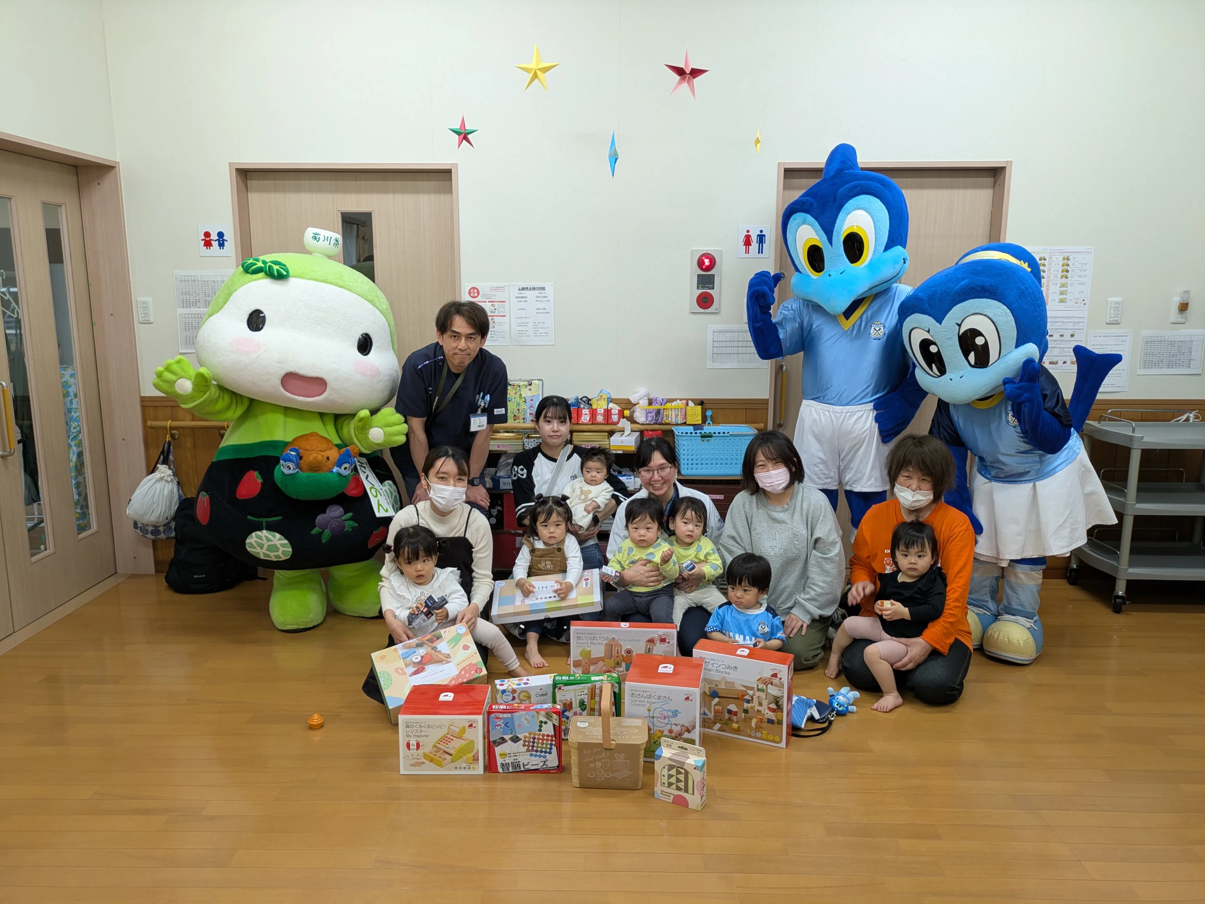 5月1日(金)菊川市立総合病院 おもちゃでみんな笑顔になろう!プロジェクト